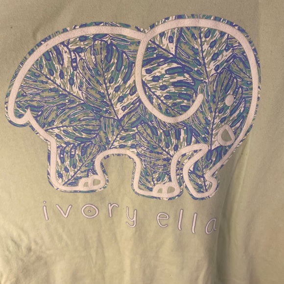 Ivory Ella Mint Tee - Picture 3 of 5